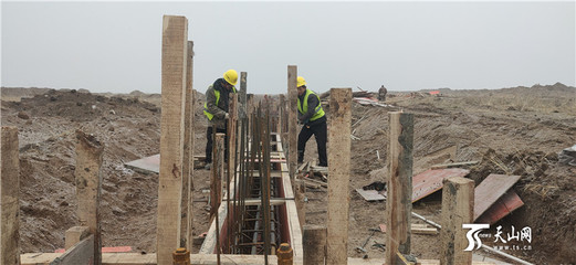 塔城國(guó)際物流園項(xiàng)目建設(shè)進(jìn)展順利，基礎(chǔ)工程施工進(jìn)度已達(dá)45%